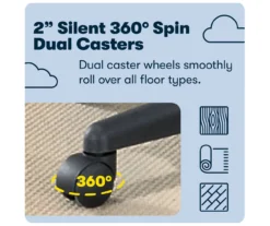 Mitchell Roasted Chestnut Vegan Leather Office Chair 27 Mitchell Roasted Chestnut Vegan Leather Office Chair -Home Furniture 810590318 13