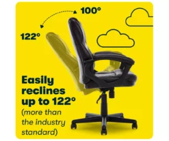 Mitchell Roasted Chestnut Vegan Leather Office Chair 22 Mitchell Roasted Chestnut Vegan Leather Office Chair -Home Furniture 810590318 8