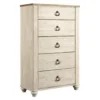 Willowton 5-Drawer Storage Chest -Home Furniture 810590333