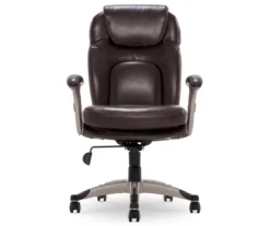 Serta Claremont Bonded Leather Office Chair 24 Serta Claremont Bonded Leather Office Chair -Home Furniture 810590375 3