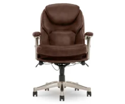 Serta Claremont Bonded Leather Office Chair 25 Serta Claremont Bonded Leather Office Chair -Home Furniture 810590393 3