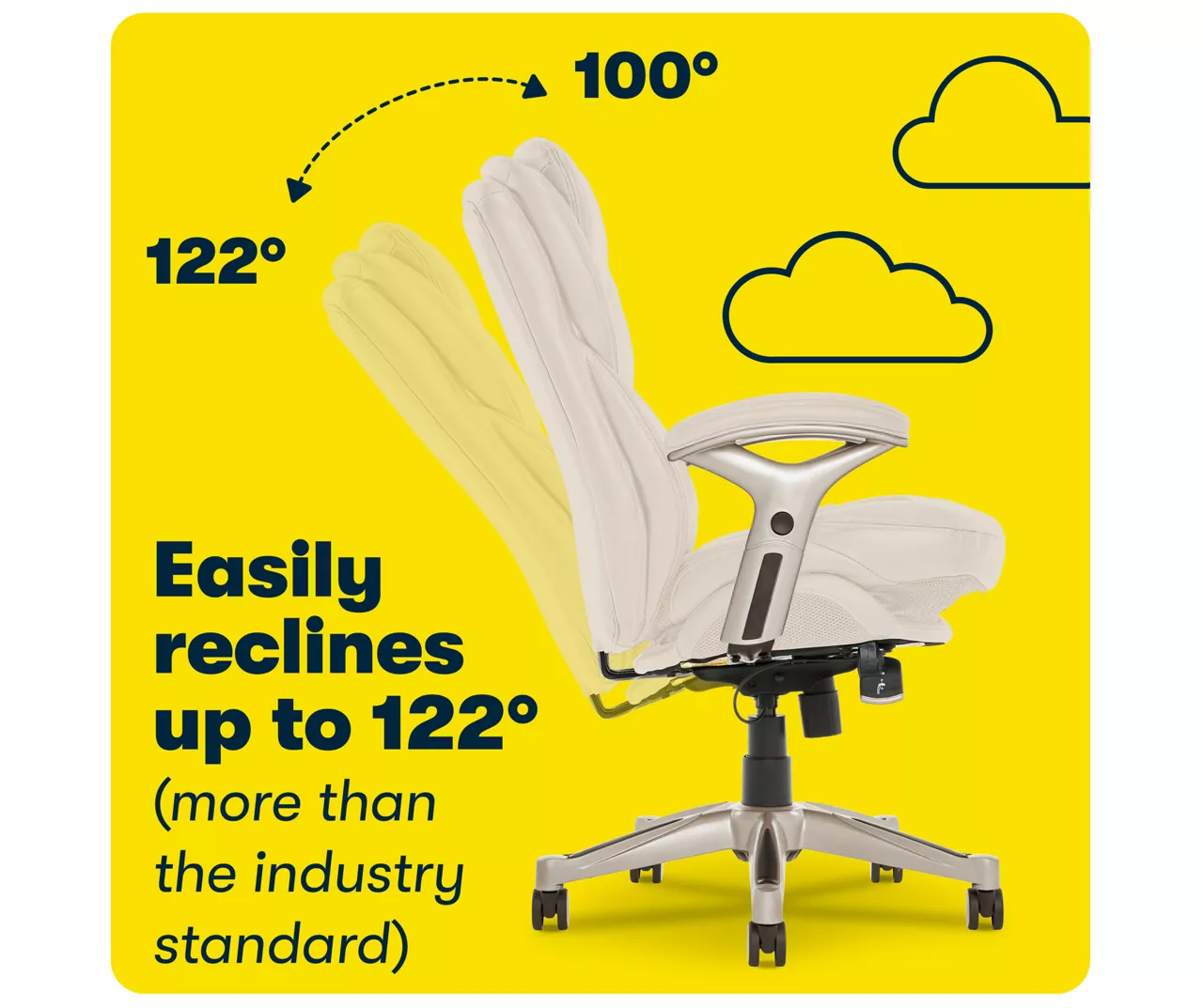 Serta Claremont Bonded Leather Office Chair 13 Serta Claremont Bonded Leather Office Chair - Image 11