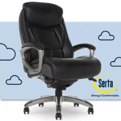 Serta Lautner Executive Bonded Leather Office Chair -Home Furniture 810590397 11