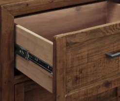 West Caramel 2-Drawer Nightstand -Home Furniture 810591525 5