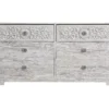 Paxberry Whitewash 6-Drawer Dresser 1 Paxberry Whitewash 6-Drawer Dresser -Home Furniture 810591798 2