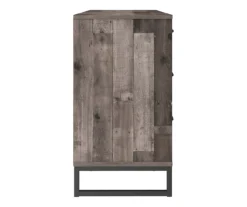 Neilsville Gray 6-Drawer Dresser -Home Furniture 810591821 7