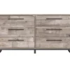 Neilsville Whitewash 6-Drawer Dresser 1 Neilsville Whitewash 6-Drawer Dresser -Home Furniture 810591829 5