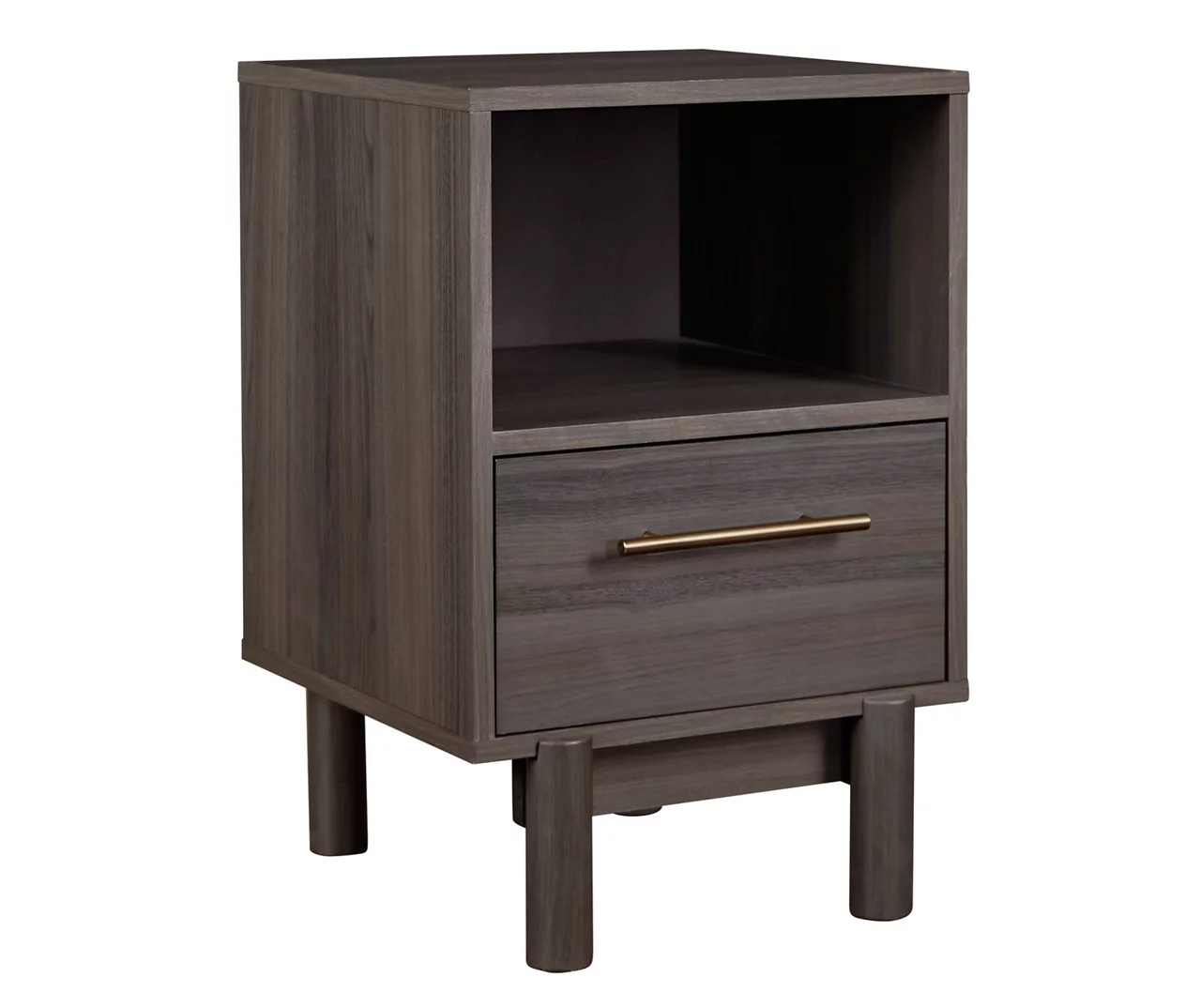 Brymont Dark Gray Nightstand 3 Brymont Dark Gray Nightstand