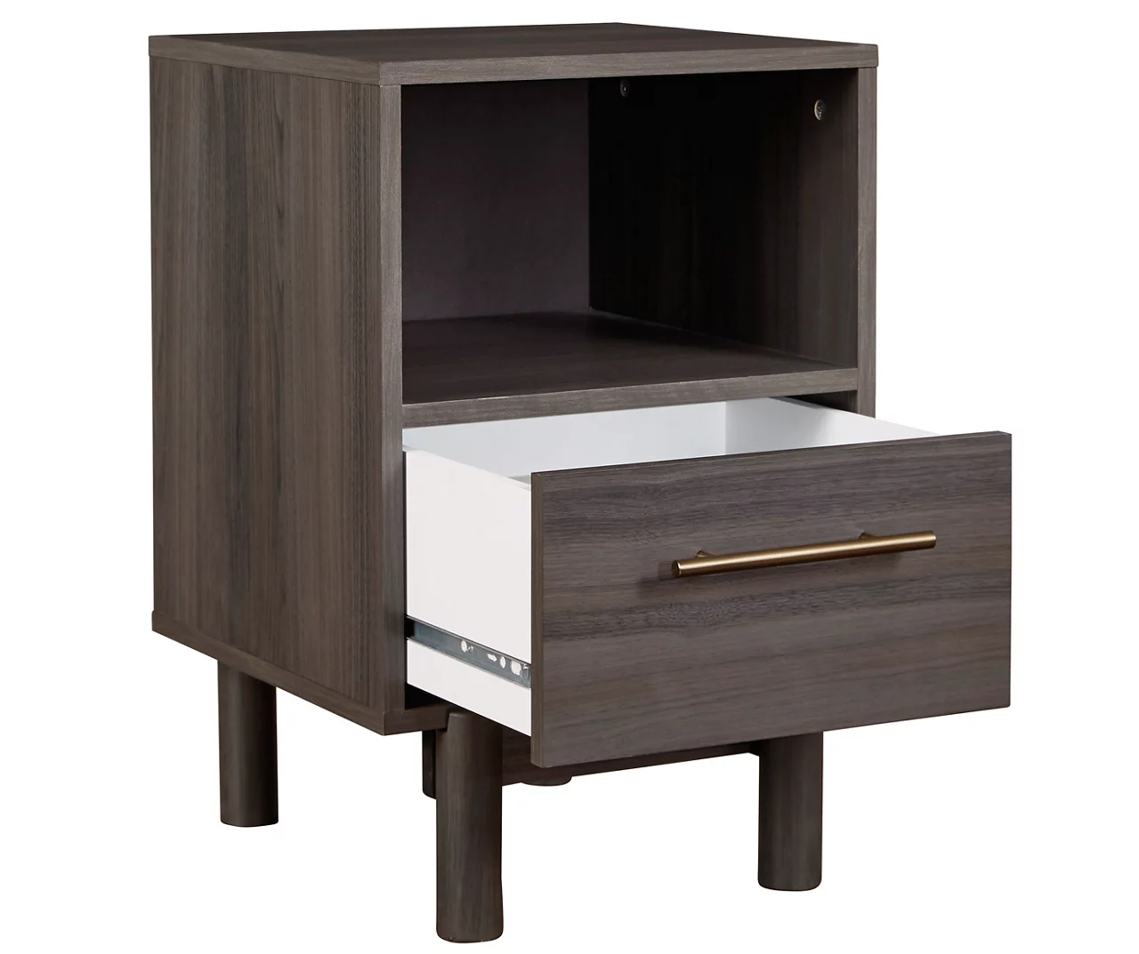 Brymont Dark Gray Nightstand 4 Brymont Dark Gray Nightstand - Image 2