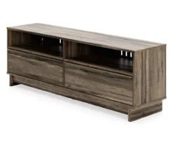 59" Shallifer Brown TV Stand -Home Furniture 810592173 1
