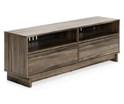 59" Shallifer Brown TV Stand -Home Furniture 810592173 4