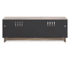 59" Shallifer Brown TV Stand -Home Furniture 810592173 5