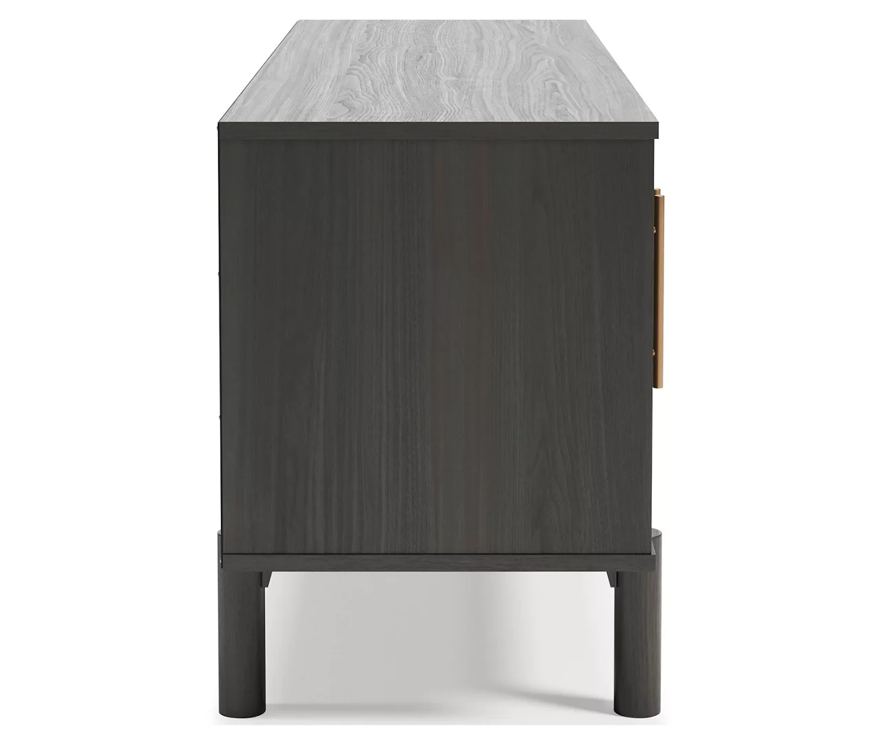 59" Brymont Dark Gray TV Stand 7 59" Brymont Dark Gray TV Stand - Image 5