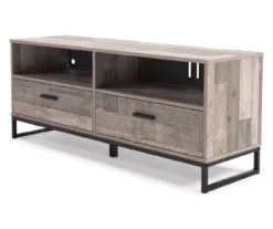 59" Neilsville Multi-Gray TV Stand -Home Furniture 810592177 1
