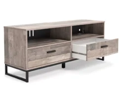 59" Neilsville Multi-Gray TV Stand -Home Furniture 810592177 2