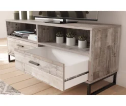 59" Neilsville Multi-Gray TV Stand -Home Furniture 810592177 5