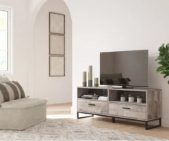 59" Neilsville Multi-Gray TV Stand -Home Furniture 810592177 8