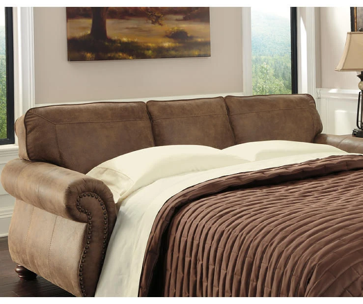 Larkinhurst Earth Faux Leather Queen Sofa Sleeper 4 Larkinhurst Earth Faux Leather Queen Sofa Sleeper - Image 2