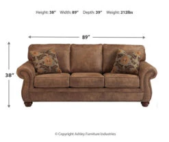 Larkinhurst Earth Faux Leather Queen Sofa Sleeper 10 Larkinhurst Earth Faux Leather Queen Sofa Sleeper -Home Furniture 810594594 3