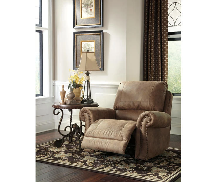 Larkinhurst Earth Faux Leather Rocker Recliner 4 Larkinhurst Earth Faux Leather Rocker Recliner - Image 2