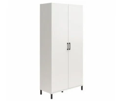 Evolution Vantage White 2-Door Storage Cabinet -Home Furniture 810597744