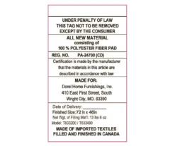 DHP Elbern Black Metal Futon With Cover -Home Furniture 810598097 G0