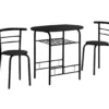 Monarch 3-Piece Dining Set -Home Furniture 810598491 A0 1
