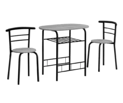 Monarch 3-Piece Dining Set -Home Furniture 810598492 A0 1