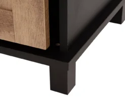 Modern Industrial Black & Brown Sliding Door Sideboard 15 Modern Industrial Black & Brown Sliding Door Sideboard -Home Furniture 810598711 A0 7