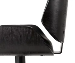 Glitzhome Mid-Century Modern Faux Leather Adjustable Bar Stools, 2-Pack -Home Furniture 810598741 A0 5