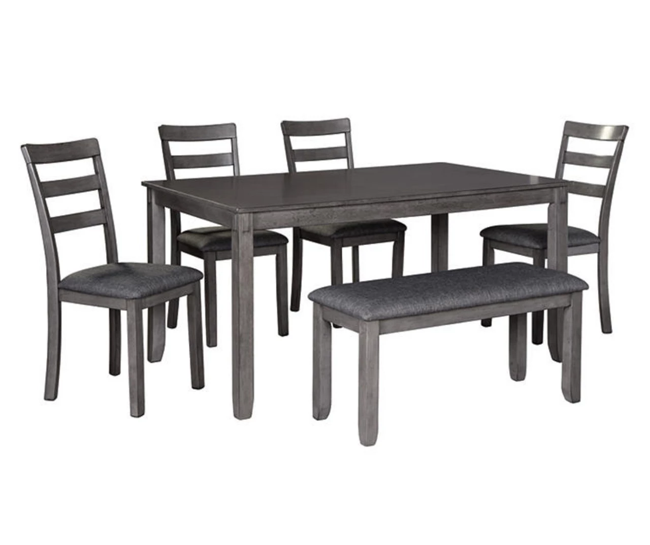Fairview 6-Piece Dining Set With Bench 3 Fairview 6-Piece Dining Set With Bench