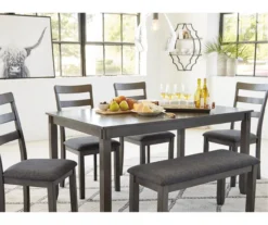 Fairview 6-Piece Dining Set With Bench 15 Fairview 6-Piece Dining Set With Bench -Home Furniture 810599355 6