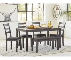 Fairview 6-Piece Dining Set With Bench 17 Fairview 6-Piece Dining Set With Bench -Home Furniture 810599355 9