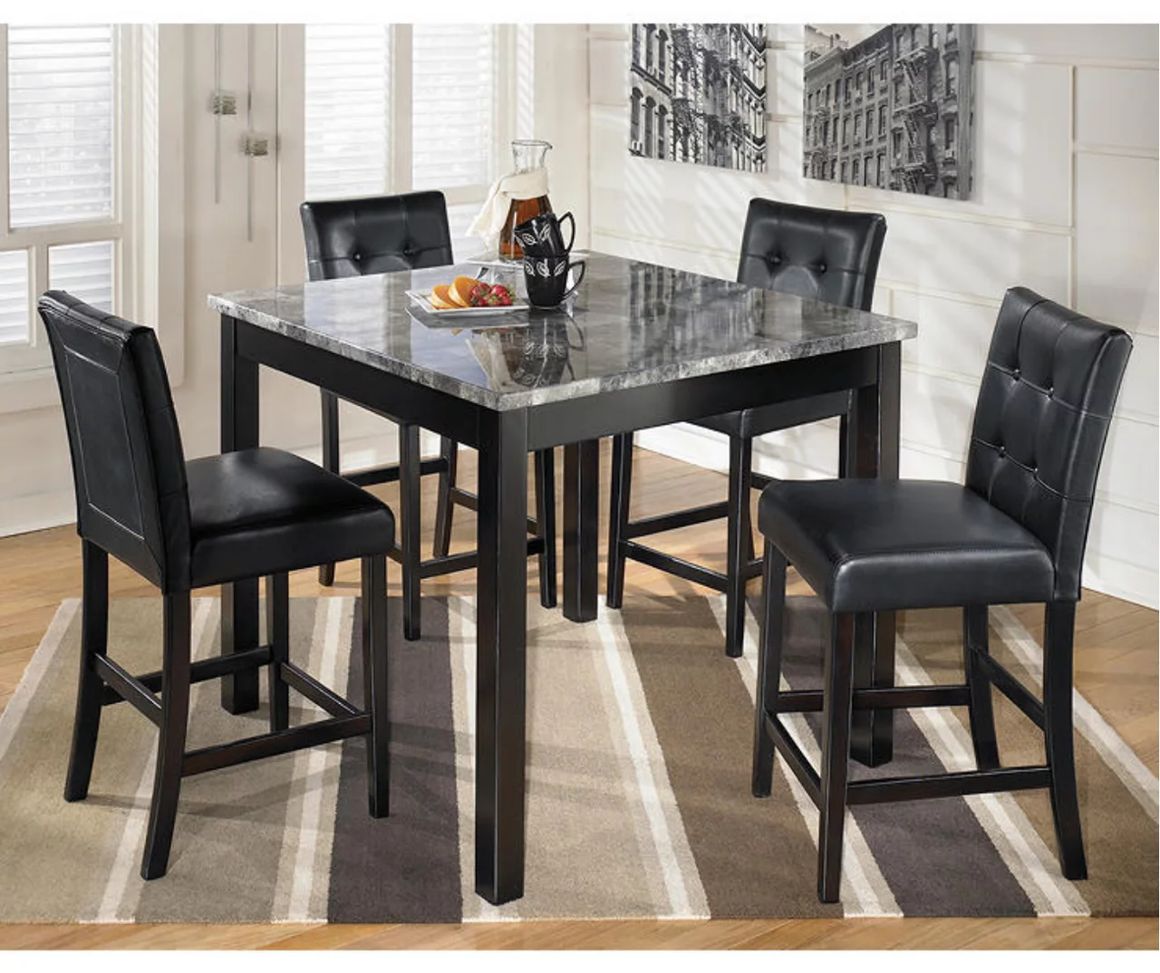 Maysville 5-Piece Counter-Height Dining Set 4 Maysville 5-Piece Counter-Height Dining Set - Image 2