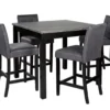 Garvine 5-Piece Counter-Height Dining Set -Home Furniture 810599360 3
