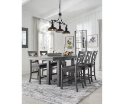 Myshanna Extension Leaf Counter-Height Dining Table -Home Furniture 810599581 2