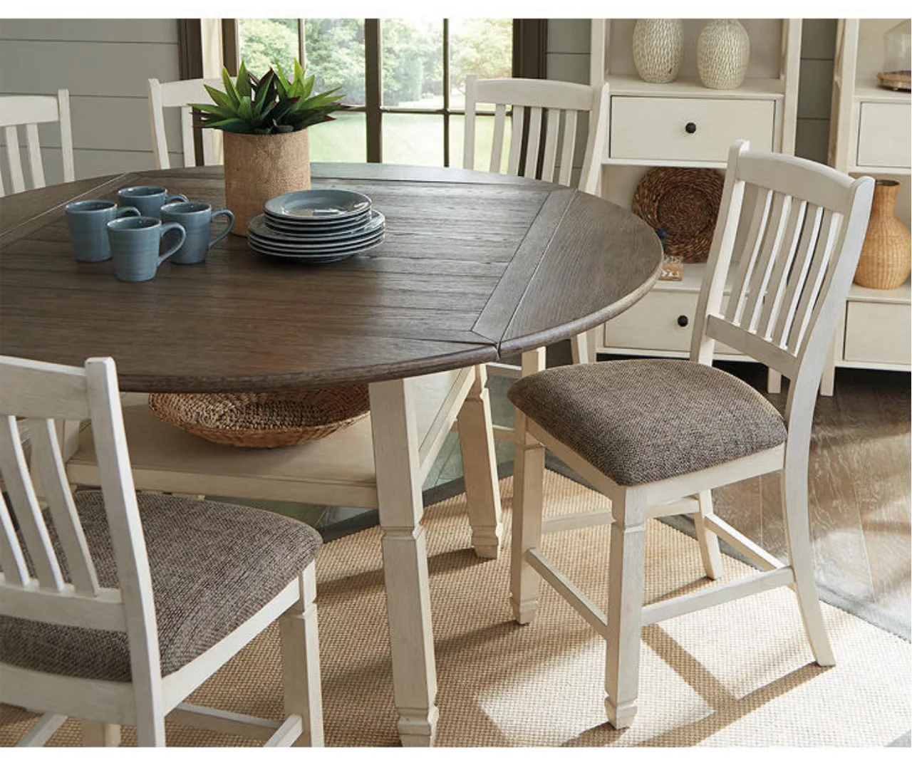 Bolanburg Drop Leaf Counter-Height Dining Table 4 Bolanburg Drop Leaf Counter-Height Dining Table - Image 2