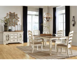 Raelyn Rectangular Extension Leaf Dining Table -Home Furniture 810599595