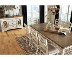 Raelyn Rectangular Extension Leaf Dining Table -Home Furniture 810599595 6