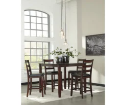 Coviar 5-Piece Counter-Height Dining Set -Home Furniture 810599621 4