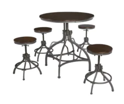 Odium 5-Oiece Counter-Height Dining Set -Home Furniture 810599623 5