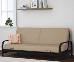 DHP Elbern Black Metal Futon With Cover -Home Furniture 810599700 B0 02