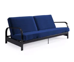 DHP Elbern Black Metal Futon With Cover -Home Furniture 810600181 A3