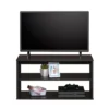 32.3" Cinnamon Cherry Open Frame TV Stand -Home Furniture 810603195 A0