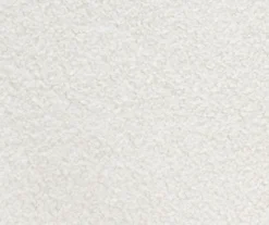 Cream Faux Wool Boucle Rolling Swivel Office Chair -Home Furniture 810606674 A0 10