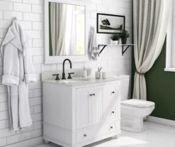 DHP Atwater Living Jazmyn Bathroom Vanity With White Sink 35 DHP Atwater Living Jazmyn Bathroom Vanity With White Sink -Home Furniture 810610488 B0 2