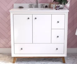 DHP Atwater Living Delias Bathroom Vanity With White Sink 22 DHP Atwater Living Delias Bathroom Vanity With White Sink -Home Furniture 810610514 B0 1