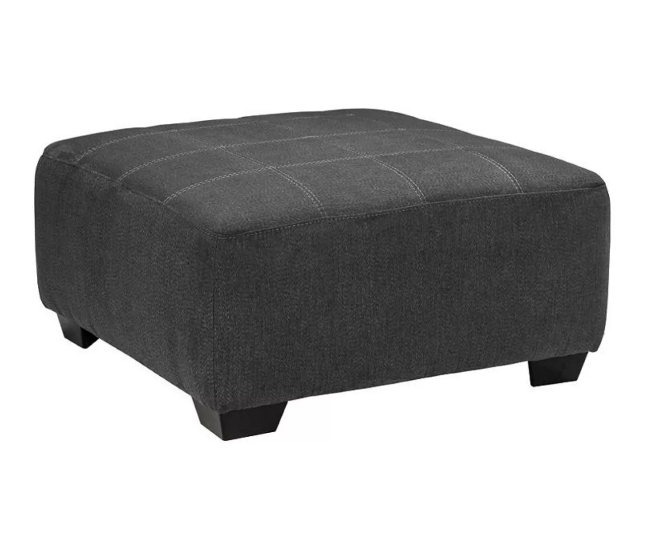Ambee Gray Oversize Accent Ottoman 3 Ambee Gray Oversize Accent Ottoman