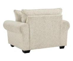 Haisley Ivory Chair And A Half -Home Furniture 810612306 2