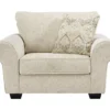 Haisley Ivory Chair And A Half 1 Haisley Ivory Chair And A Half -Home Furniture 810612306 3